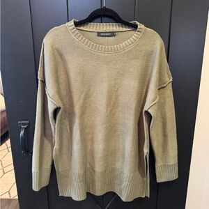 Merokeety Olive Crewneck Knit Sweater